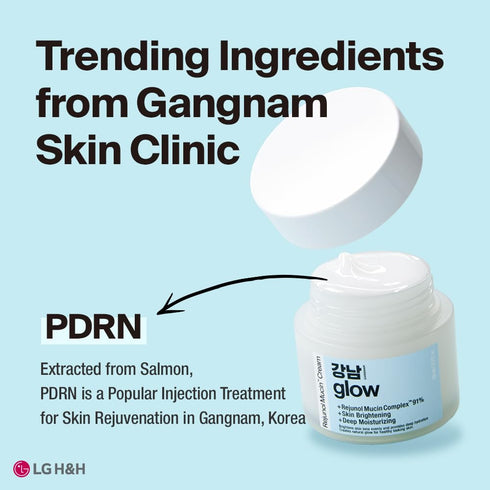 Rejunol Mucin Facial Cream 3.7 fl oz - 91.5% Snail Mucin Moisturizer with Hyaluronic Acid & Panthenol