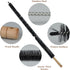 ZHJISHGUO 2 Pack (2, 1 Short+1 Dryer Vent Cleaner Kit - Long Flexible Lint Brush for Dryer Vents, Refrigerator Coils