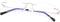 Rimless Clear Bifocal Reading Glasses - Blue Light Blocking Readers for Men and Women, Lightweight Anti Glare Eyewear