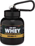 Protein Powder and Supplement Funnel Keychain, Portable Container for Gym, Workouts, Fitness, TSA Approved, Classic