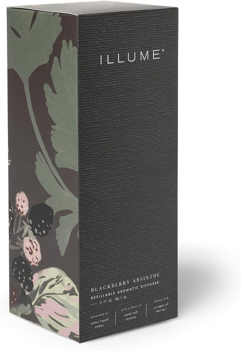 Illume BlackBerry Absinthe Aromatic Diffuser - Elegant Home Fragrance
