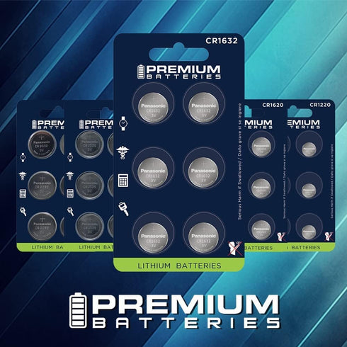 Premium CR1616 3V Lithium Coin Cell Battery - Japanese Engineered High Capacity (6 Pack)