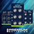 Premium CR1616 3V Lithium Coin Cell Battery - Japanese Engineered High Capacity (6 Pack)