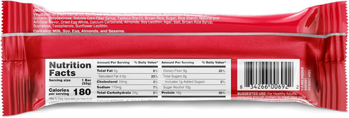 BSN Protein Crisp Bar, Gluten Free Protein Snack Bars, Vanilla Marshmallow, 12 Count