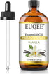 Vanilla Essential Oil 118 ml Premium Vanilla Oil with Glass Dropper, Great for Diffusers, Aromatherapy, Candle Making, DIY Soap - 4Fl.Oz
