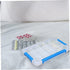 Portable Plastic Pill Organizer with Compartments Transparent Medicine Storage Case Durable and Safe for Weekly