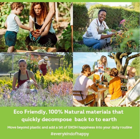 EKOH Swedish Dishcloths for The Kitchen, 12 Pack Biodegradable Cleaning Cloths, Paper Towel Alternative (Scandi