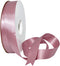 Morex Ribbon Double Face Satin Ribbon, 7/8" X 50 YD Rosy Mauve for Gift Wrapping