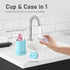 Trip(1Pack Toothbrush Travel Case Kit,Portable Folding Tooth Brush Holder and Toothpaste Cover Container with Mouthwash