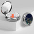 HCYPCV Mini Pill Box, Small Pill Box, Cute Pill Organizer for Vitamins, Medications, Fish Oil and Supplements (Black