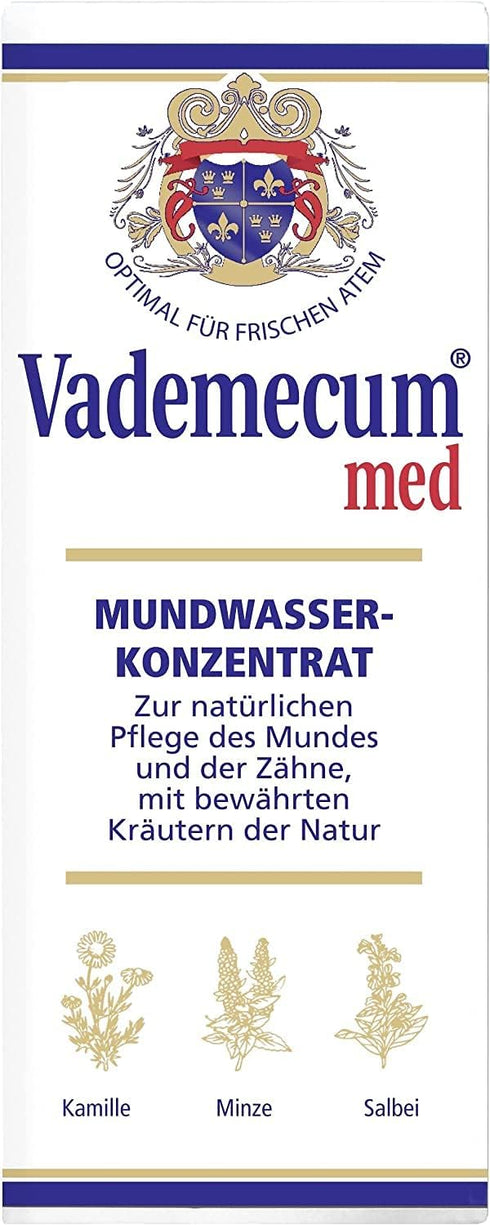 Concentrated Vademecum Mouthwash and Gargle