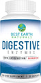 Best Earth Naturals Digestive Enzymes Maximum Strength Formula, 30 Vegetable Capsules for Healthy Digestion