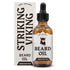 Striking Viking Beard Oil for Men, 2 Fl Oz, Unscented Naturally Derived Conditioner for Beard Growth & Softening