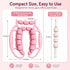 Qianlotushan 29 3D Upgraded Leg Roller Massager, Open-Side Muscle Roller with Textured Rollers, Ergonomic Rolling