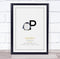 The Card Zoo New Baby Birth Details Christening Nursery Initial Penguin P Keepsake Gift Print