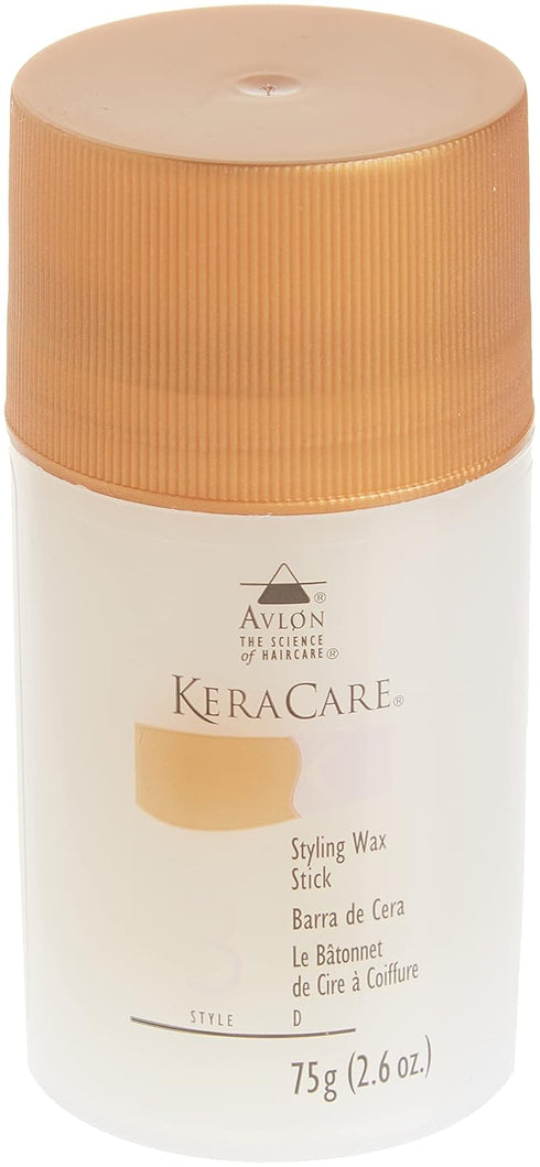 KeraCare Hair Wax Stick, 2.6 oz, for Flyaways and Frizz, All Hair Types