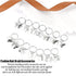 NAISKA 20PCS Butterfly Hair Clips, Dreadlock Accessories Hair Jewelry for Women Braid Charms Rings
