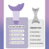 Eyeliner Stencils 4Pcs Reusable Silicone Eyeliner Aid, Mascara Shield, Eyelash Eyeshadow Lipstick Applicator Guide Tool