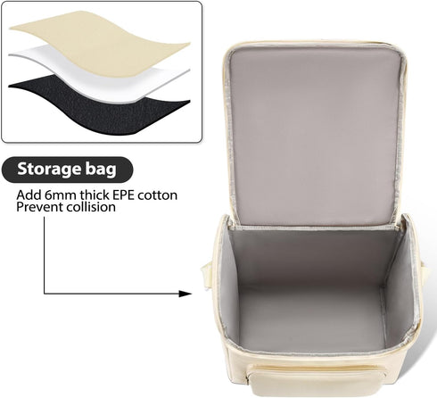 Portable Mini Fridge Case/Skincare Fridge/Travel Makeup Bag for Camping, Picnic, and Cosmetic Storage