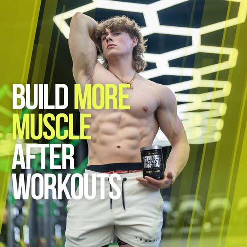Alpha Lion Superhuman Post Workout Powder, Muscle Builder Drink for Lean Muscle Growth, Strength & Volume, 25 Servings