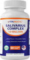 Vitamatic Salivarius Complex 10 Billion Chewable Mint Flavored Tablet, 60 Count Probiotics for Oral Health