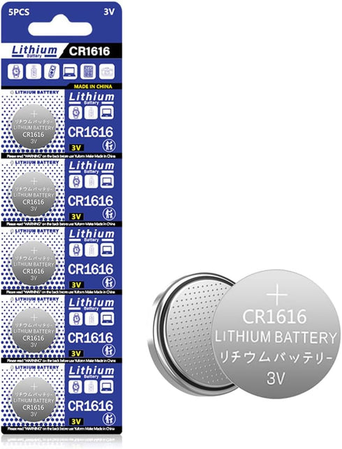 TXY CR1616 3V Lithium Battery 3 Volt Coin & Button Cell CR 1616