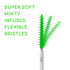 Grin Softstx Gentle Dental Picks, 90 Count, Soft Flexible Bristles, Minty Flavor, for Between Teeth
