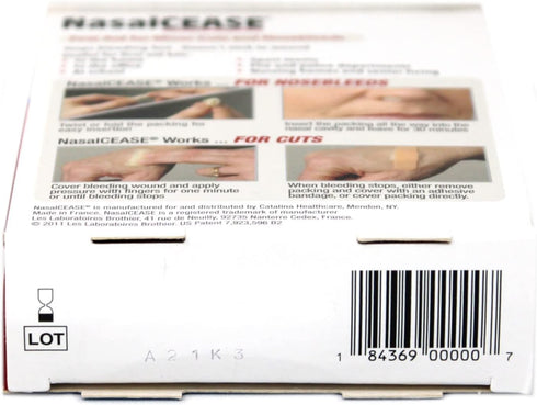 FirstAid Nosebleeds, 0.75 Ounces, Box of 2