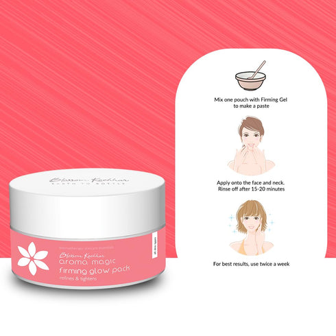 Firming Glow Face Pack | 1.23 Oz (35g) | Hydrating & Moisturizing Facial Mask for Anti Aging, Wrinkles