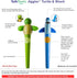 Set 2) TalkTools Jiggler - Oral Facial Massager - Sensory Awareness Tool for Jaw and Lips | Improve Speech and Feeding