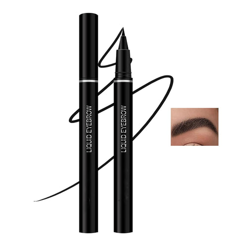5 Colors Eyebrow Pencil, Multifunctional Ultra-Fine Liquid Eyeliner & Eyebrow Pencil, Long-Lasting Waterproof