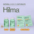 Hilma Natural Gas & Bloating Relief with Lemon Balm, Fennel & Peppermint, 100 Vegan Capsules