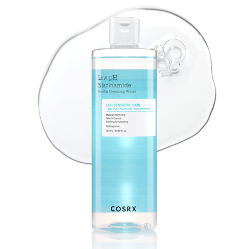 COSRX Low pH Niacinamide Micellar Cleansing Water, 13.52 fl oz / 400 ml