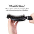 Vented Boar Bristle Detangling Brush, Single White Brush, Anti-Static, Wet or Dry Use, Fast Blow Drying (2 Pack)