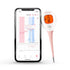 Digital Basal Body Thermometer for Ovulation - Backlight LCD Display, High Precision Oral Thermometer, Works with