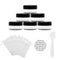 SumDirect 5 Gram Cosmetic Containers - 100Pcs Sample Jars with Lids, Small Plastic Makeup Containers
