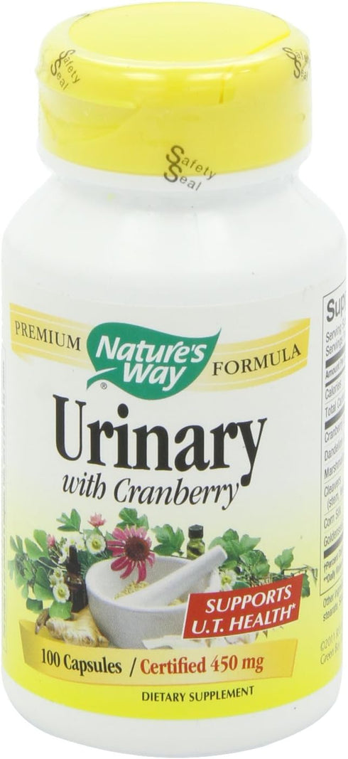Nature's Way Premium Blend Urinary with Cranberry, 100 Caps, 1,260 mg per serving