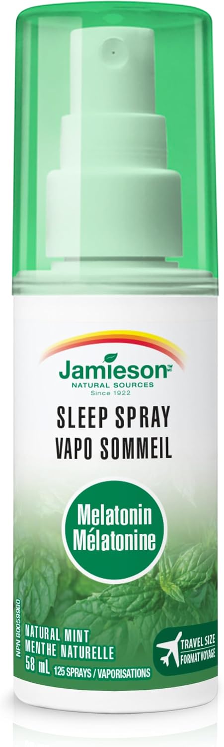 Jamieson Laboratories Jamieson Melatonin Sleep Spray- Natural Mint Flavour, 58ml