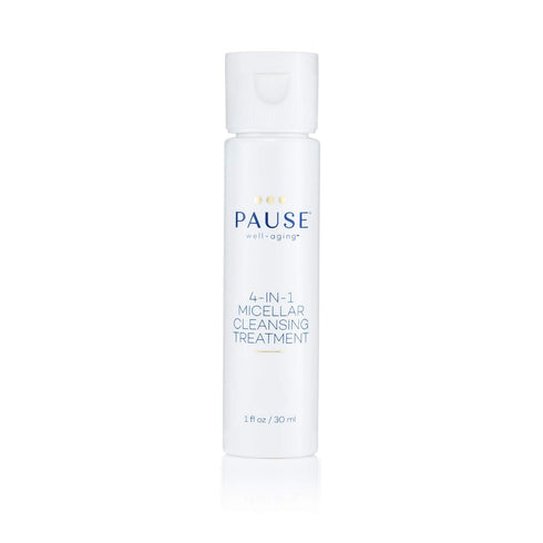 Pause Well-Aging Discovery Kit | 0.7oz Hydrating Cleanser, 1oz Micellar Treatment, 2 x 0.17oz Collagen Boosting