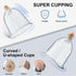 Cupping Therapy Set - 18 Massage Cups for Pain Relief, Physical Therapy Cupping Kit with Vacuum Pump