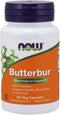 NOW Foods Butterbur, 60 Vegetable Capsules (2 Pack)