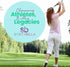 Sportybella Golf Gifts for Female Golfers, Makeup Bag, Waterproof Toiletry Bag Organizer, Golfing Accessories