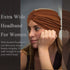 Wide Headbands for Women - Extra Large Twisted Knot Head Bands, Turban Accessories 6 Pack