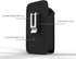 AGOZ Rugged Case Belt Clip Compatible with Freestyle Libre,Freestyle Libre 2 3, CGM Glucose Monitor Case,Protector Cover for Freestyle Libre Reader,Insulin Pump Holder,Minimed 780g 770g 670g 630G 530G