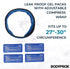 Bodyprox Face Ice Pack for Jaw, Head and Chin, Adjustable Hot and Cold Wrap for Wisdom Teeth and TMJ Pain Relief