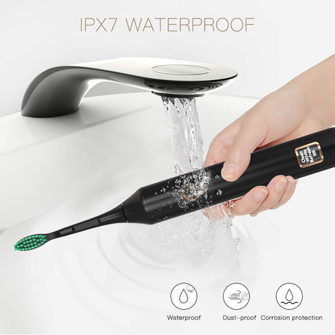 Sweet-ins Adult,3 IPX7 Sonic Electric Toothbrush Rechargeable Clean and White Toothbrush For Cleaning Modes