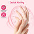 Makartt Super Strong Nail Glue for Acrylic Nails, 7ML 3 Pcs Brush on Glue for Press On Nails