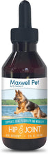 Maxwell Pet by Dr.Garber – Hip & Joint Supplement Drops for Dogs - 90ml Natural Biotherapy