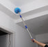 Cobweb Duster with Pole, 4-feet Ceiling Fan Duster with Medium Stiff Bristles for Indoor and Outdoor Use