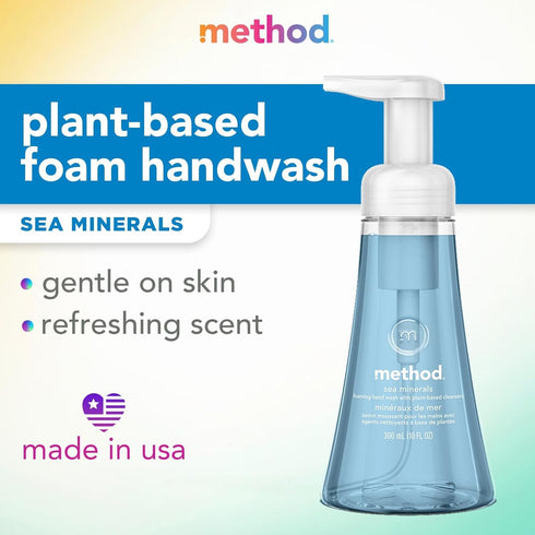 Method Hand Wash Foam 10 oz Sea Minerals